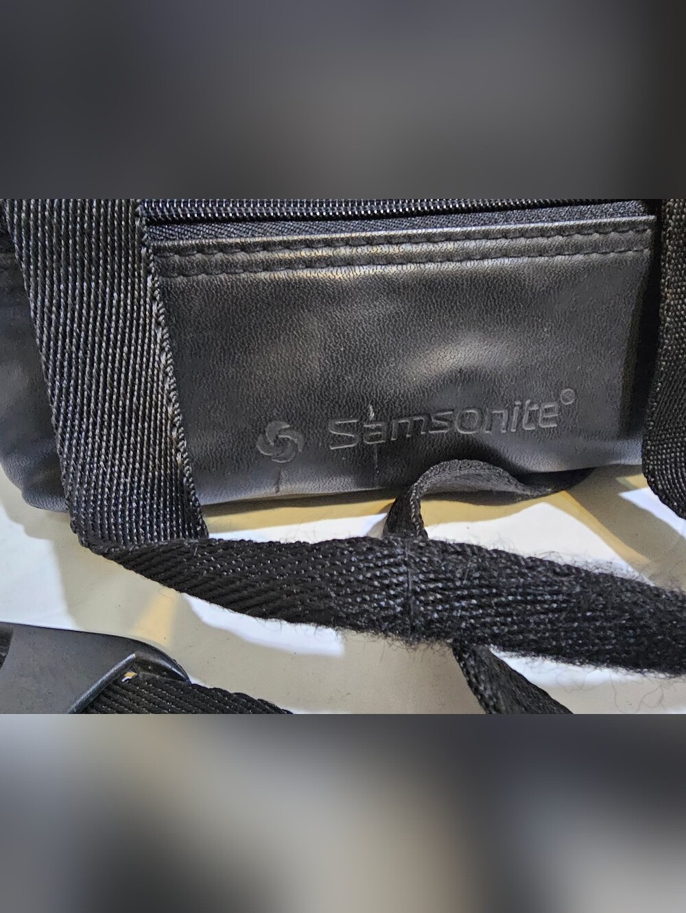 Vintage Samsonite Camera Bag/Case Shoulder Strap Black